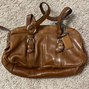 Coach Soho Bonnie Brown Leather Satchel